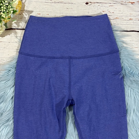 Beyond Yoga Midi Spacedye Indigo Purple Leggings - Picture 2 of 8